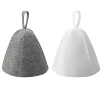 hot【DT】 Anti Sauna Hat Thicken Wool Felt Shower Cap Hair Turban Quickly Drying Hats Accessories