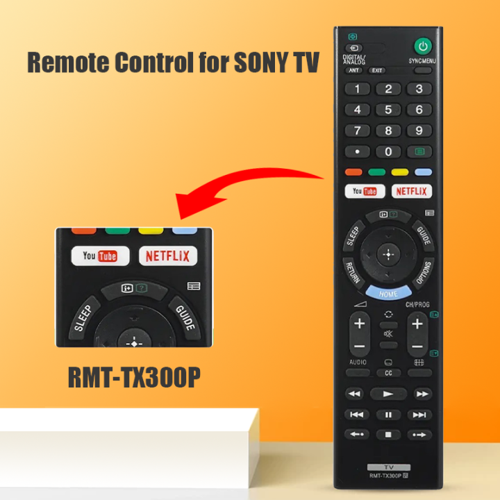 Remote Control RMTTX300P For SONY TV RMTTX300B RMTTX300U ZJP With