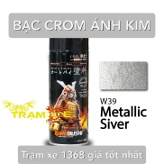 SƠN SAMURAI MÀU BẠC CROM ÁNH KIM W39