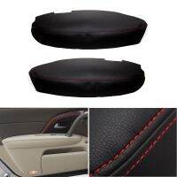 Car-styling Microfiber Leather 2pcs Front Door Armrest Panel Cover Sticker For Acura RL 2005 2006 2007 2008 2009 2010 2011 2012 Pipe Fittings Accessor