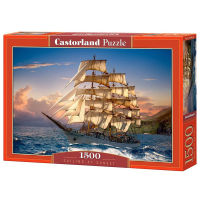 Castorland Poland นำเข้าจิ๊กซอว์ขั้นสูง 1,500 ชิ้นแล่นใต้พระอาทิตย์ตก 151431