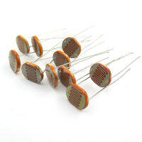 【2023】5PCS 12528 Light Sensitive Resistor 12mm Photoresistor Resistor GL12528 LDR Dependent Resistance