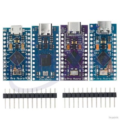 Pro Micro ATMEGA32U4 5V/16MHZ module With the bootloader for arduino MINI USB/Micro USB  with 2 row pin header for arduino