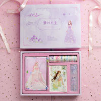 Sakura Series Notebook Gift Box Set Stationery Kawaii Pink Diary Book Journals Agenda Planner Washi Tape Exquisite Gift