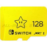 ใหม่ล่าสุด Nintend Switch 128GB สีเหลือง Star SD Fast Speed Memory TF Card สำหรับ Nintendo Switcholedlite เกมคอนโซลอุปกรณ์เสริม