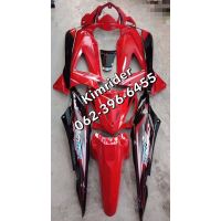 เฟรม ชุดสี ฮอนด้า เวฟ 125x Wave100x honda wave 125X  รถปี 2007-2008 ครบคัน จำนวน 10 ชิ้น