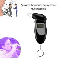 2020 New Professional Digital Alcohol Breath Tester Breathalyzer Analyzer Detector Breathalizer Breathalyser Device LCD Display