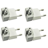 4X 2-Pin EU Plug for Apple Macbook MB Pro IBook Charger Adaptor