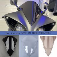 Motorcycle Accessories YZFR1 Windshield Windscreen Deflector For Yamaha YZF R1 1000 09 10 11 2012 2013 2014 YZF-R1 Double Bubble