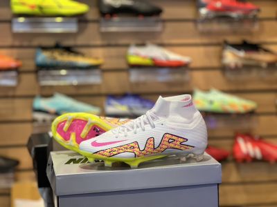 【Special Deals】2023 New Mens Durable and Breathable Football Shoes Air Zoom 15 Elite FG สตั๊ด รองเท้าสตั๊ด รองเท้าฟุตบอลผู้ชาย 100% Authentic