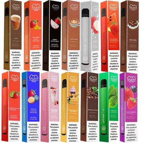 Puff plus Disposable Pod Device Disposable Vape Pen 800 PUFFS 5 SALT