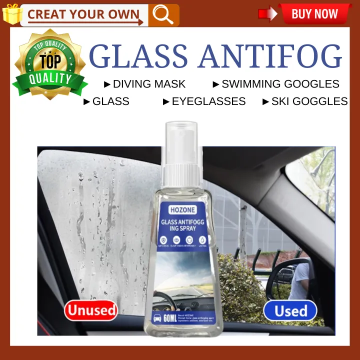 [ 5X EFFECTIVE ANTI FOG ] Glass Anti Fogging Spray Swimming Glasses