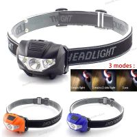 High Power Mini LED Headlamp Frontal Flashlight AAA Battery Small Head Light Lamp Torches Headlight Lantern For Camping WB5TH