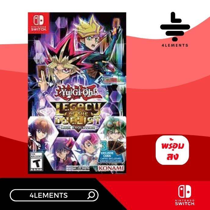 SWITCH YU-GI-OH! LEGACY OF THE DUELIST LINK EVOLUTION แผ่นเกมส์แท้ มือ