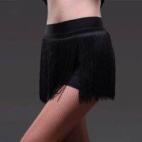 hot【DT】 2023 New Ladies Latin Skirt Womens Tassel Styles Competition/Practice Wear Skirts S-L