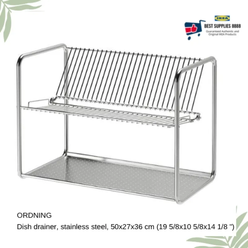 KVOT Dish drainer, galvanized - IKEA