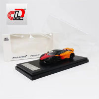 LCD 1:64รุ่นรถ765LT อัลลอยด์ Die-Cast Super Sport Vehicle Collection-สีแดงสีดำ