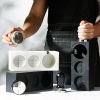Coffee Tamper Holder Filter Stand Espresso Distributor Mat Rack Coffee Maker Tool Accessories Barista 51mm 53mm 58mm