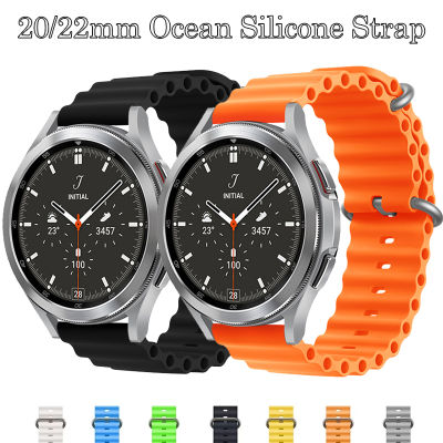 20มิลลิเมตร22มิลลิเมตรมหาสมุทรสายสำหรับ Samsung Galaxy นาฬิกา3 41มิลลิเมตร45มิลลิเมตรที่ใช้งาน2 40มิลลิเมตร44มิลลิเมตรที่มีคุณภาพสูงนุ่มสายนาฬิกาข้อมือสำหรับหัวเว่ยนาฬิกา GT 2 Pro 2e วงสำหรับ Amazfit GTS 2มินิ2e/3/GTS2/GTR