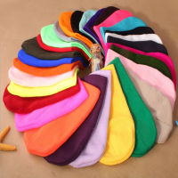 หมวกฤดูหนาวผู้ชาย Beanies ลูกอมสีถักหมวกขนสัตว์ Kpop แฟชั่นหมวกหมวกอบอุ่น Bonnet สุภาพสตรีฮาราจูกุหมวกหมวก