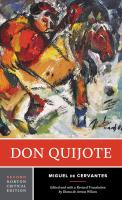 หนังสืออังกฤษมาใหม่ Don Quijote (Norton Critical Editions) (2ND) [Paperback]