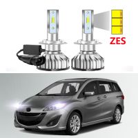 2Pcs For Mazda 5 2011 2012 2013 2014 2015 2016 2017 Led Headlight Bulbs High Low Beam Car LED Headlamp Projector Mounts