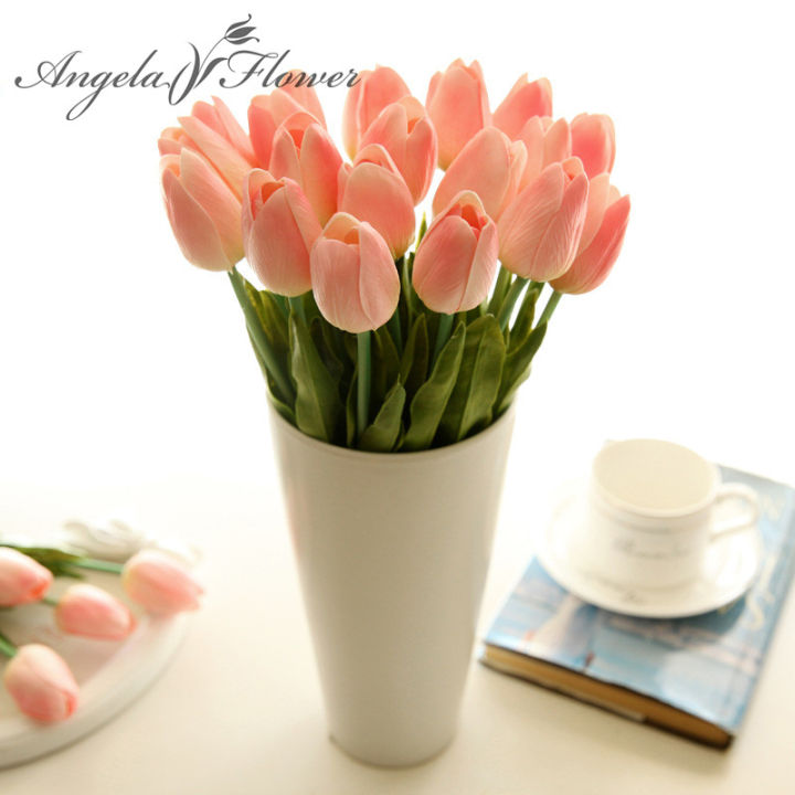free-shipping-21pcslot-pu-mini-tulip-flower-real-touch-wedding-flower-artificial-flower-silk-flower-home-decoration-ho-party