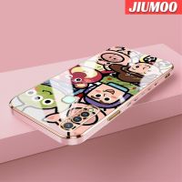 JIUMOO เคสสำหรับ Vivo Y19 Y5s Z1 Pro เคสการ์ตูนทอยสตอรี่ลายแฟชั่นบางนุ่มหรูหราเคสโทรศัพท์กันกระแทกคลุมทั้งหมดเคสป้องกันเลนส์กล้อง