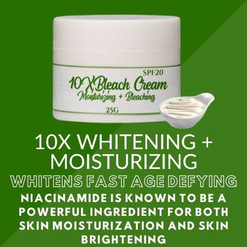10X WHITENING BLEACHING CREAM For Greenika Face Bleaching Cream