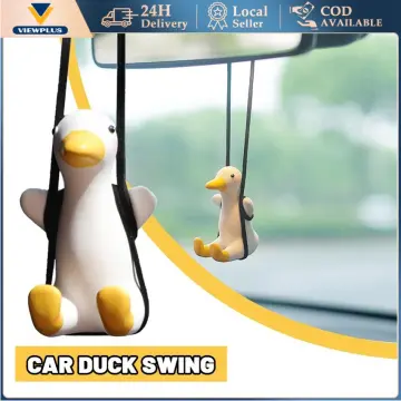 Goose Car Accessories, Cute Dukling, Goose Car Rear View Mirror