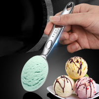 NEW Kirsite Ice Cream Scoops Stacks Aluminium Alloy Digger Fruit Non-Stick Spoon Kitchen Tools for Home Cake