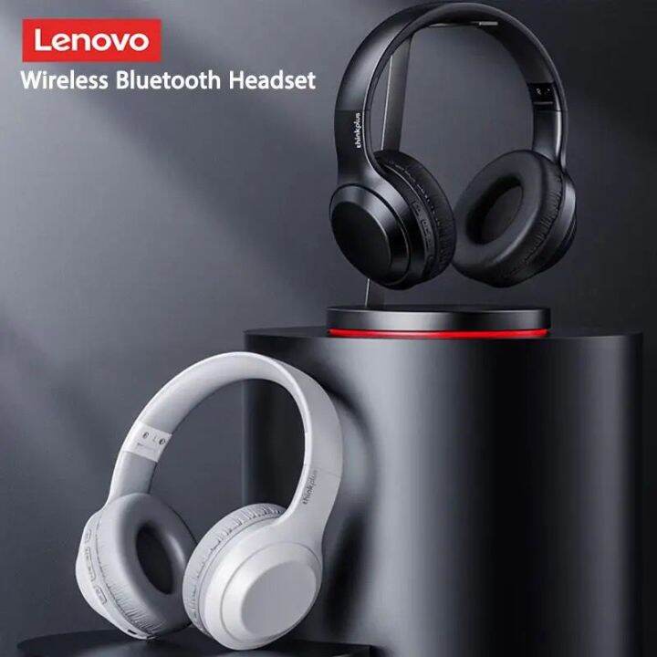 Thinkplus Lenovo TH10 Headphone Bluetooth Wireless Headset Earphone 5.0 ...