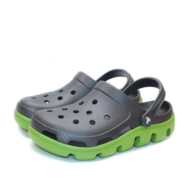 crocs-รองเท้าแตะผู้ชายรองเท้าแตะรองเท้าแตะรองเท้าผู้หญิงรองเท้าคู่ที่ชายหาด-11991