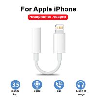 For Apple Original Lightning to 3.5mm Headphone Adapter AUX Cable For iPhone 14 13 12 11 Pro Max X XS Connector Audio Splitter Headphones Accessories