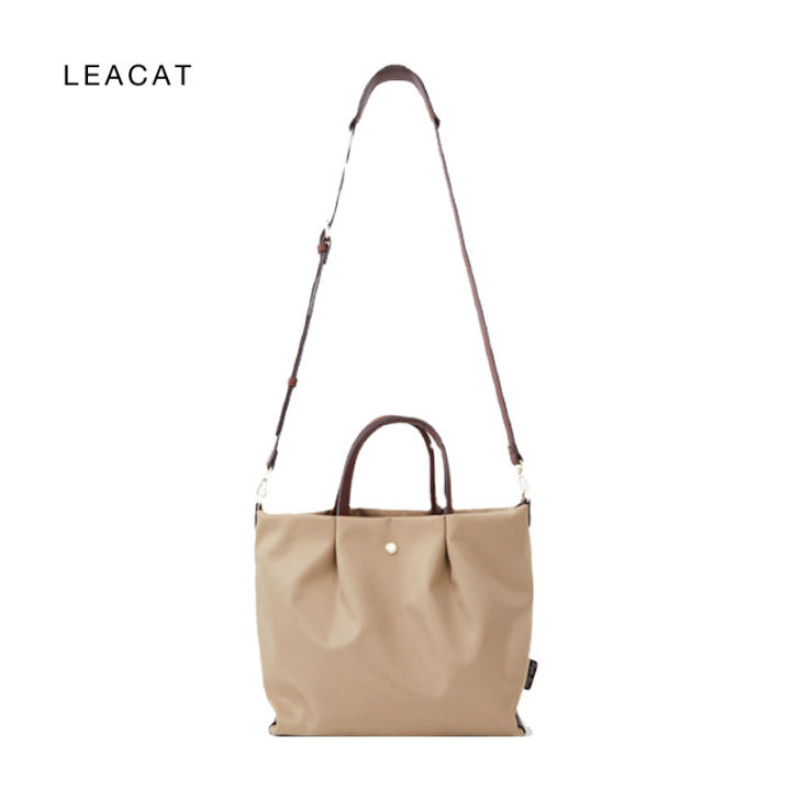 Leacat tote bag 2WAY lightweight waterproof crossbody bag shoulder bag ...