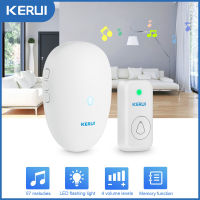 KERUI M521ไร้สายออดกลางแจ้งสมาร์ท Home Security ยินดีต้อนรับกระดิ่งชุด57เพลงกระดิ่งประตูปลุกไฟ LED ปุ่มกันน้ำ