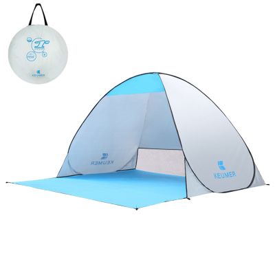Automatic Instant Pop-up Beach Tent Camping Tent Anti UV Sun Shelter Cabana for Camping Fishing Hiking Picnic