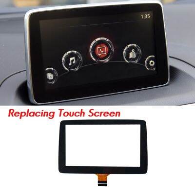 7Inch Contact Screen Panel Glass Digitizer for 2014 2015 2016 Mazda 3 Radio Navigation 7inch BHP1611J0D YPDMYF-14E800-AE