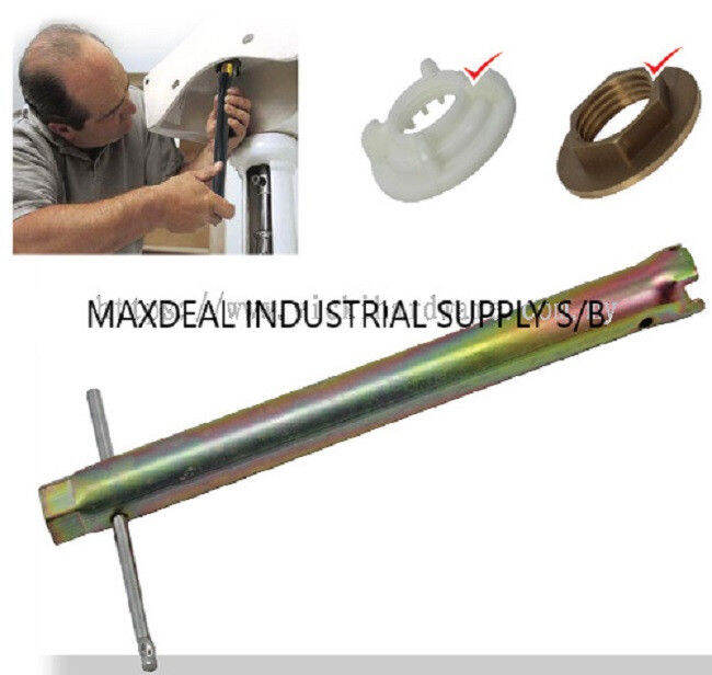 EXTREME Heavy Duty 15" USA Steel Type Basin Tap Wrench ( Suitable For Plastic / Brass Nuts