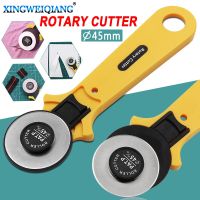 【YF】 28mm 45mm Patchwork Roller Wheel Round Cloth Cutting Leather Craft Fabrics Rotary Cutter For