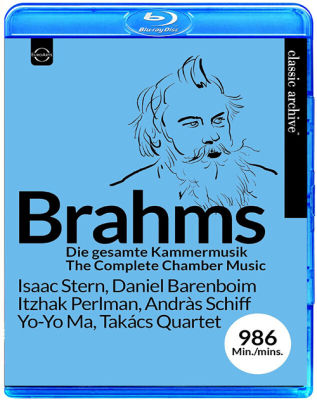 The classic archive collection volume Brahms chamber music (Blu ray BD25)