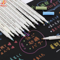 ปากกาสีเมทัลลิก ปากกาเมทัลลิก Metallic Markers Pen ปากกาเมทัลลิก ปากกามาร์กเกอร์ หัว 1 mm ปากกาสีเมทัลลิก สำหรับเขียนกับกระดาษสีดำ พร้อมส่ง