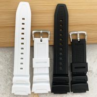 cfgbsdge Rubber Strap for CA Watch band for SGW-300H 400H 500H MRW-200H AE-1000W AE-1300 AE-1200 W-S200H/800H/216H/735H/215 AEQ-110W DIY