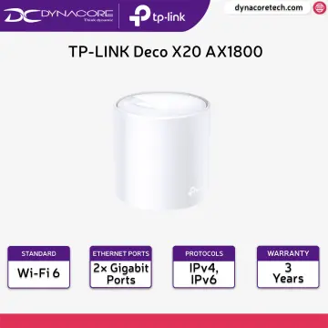 Deco X20 AX1800 Dual-Band Gigabit WiFi 6 Mesh Router