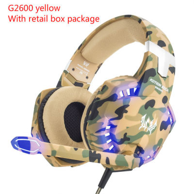 Kotion each Stereo Gamer Gaming Headset Headphones With Microphone Mic Led Light For PC Computer PS4 Kotion EACH G2600