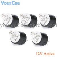 5pcs 12V Active Buzzer electromagnetic Long Continous Beep Tone Alarm Ringer MINI Active Piezo Buzzers Speaker