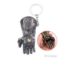 Disney The Avengers Thanos Infinity Gauntlet Bottle Opener Key Chain Backpack Accessories Kids Keychain Holder Pendant Gift