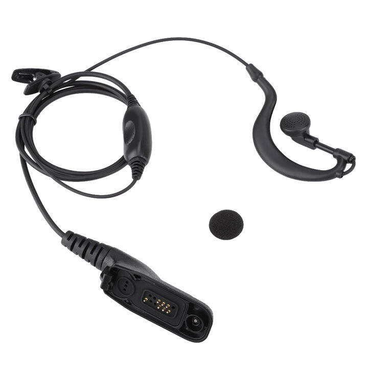 apx7000-g-shape-ear-hook-หูฟังไมโครโฟนสำหรับ-motorola-dp4800-dp4801-p8268-วิทยุใช้ได้กับร้านค้าปลีกความบันเทิงโรงแรมร้านอาหาร