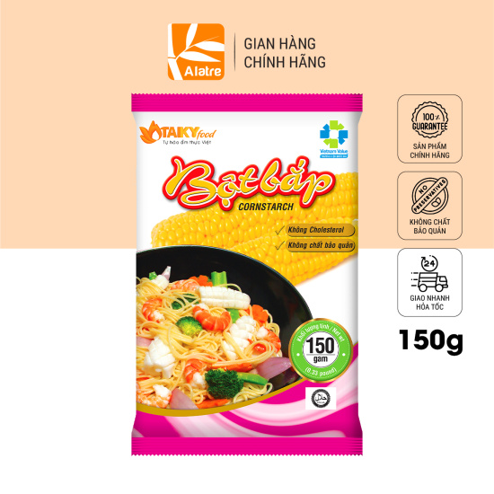 150g tinh bột bắp tài ký - date mới nhấ - ảnh sản phẩm 1