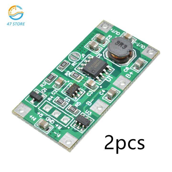 2pcs/lot 5V1A UPS Uninterruptible Power Supply Module 18650 Lithium